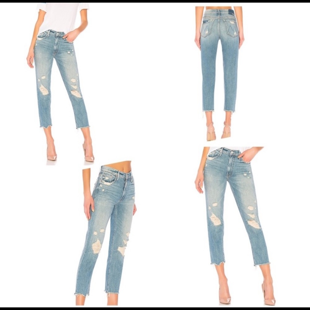 MOTHER DENIM ripped jeans